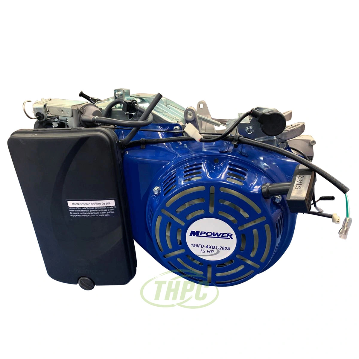 Motor Cónico 15 hp Gasolina para AXQ1-200A MPOWER · 190FD-AXQ1-200A