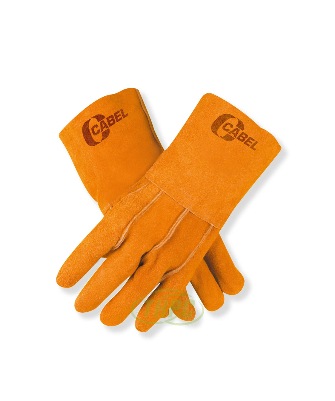 Guantes CABEL de carnaza estándar · Largos de 28.5 cm