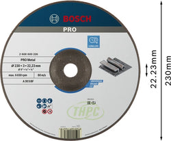Disco de corte BOSCH PRO Metal · 230 mm