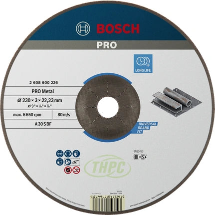 Disco de corte BOSCH PRO Metal · 230 mm