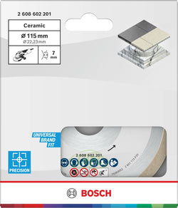 Disco diamantado BOSCH Ceramic · Standard for Ceramic