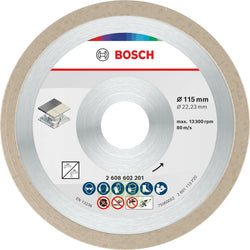 Disco diamantado BOSCH Ceramic · Standard for Ceramic