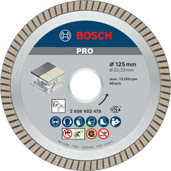 Disco diamantado BOSCH PRO Ceramic · 115 / 125 mm