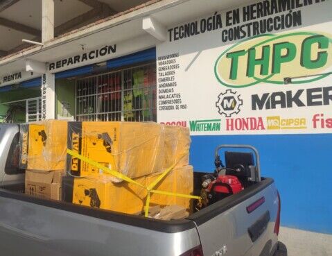 Maquinaria y fachada de THPC