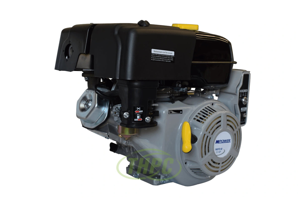 Motor 15 hp Gasolina arranque eléctrico MPOWER · 190FD-B