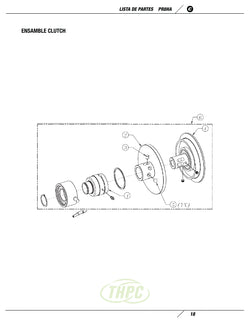 CIPSA PR8HA · Clutch · diagrama original