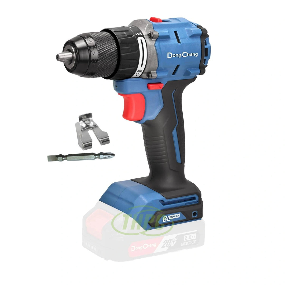 Taladro percutor inalámbrico DongCheng DCJZ2060i
